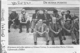 Y quién fue Gómez Correa?  [artículo].