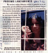Próximo lanzamiento  [artículo].
