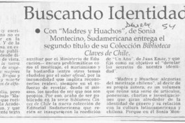 Buscando identidad  [artículo].