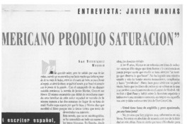 "El boom latinoamericano produjo saturación"