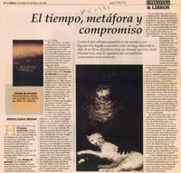 El tiempo, metáfora y compromiso