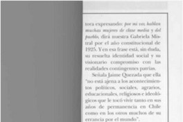 Gabriela Mistral, escritos políticos  [artículo] Eugenio García-Díaz.
