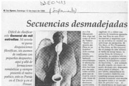 Secuencias desmadejadas  [artículo] Carmen Gaete Nieto.