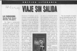 Viaje sin salida  [artículo] José Promis.