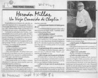 Hernán Millas, un viejo conocido de Chaplín  [artículo].
