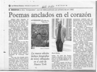 Poemas anclados en el corazón  [artículo].