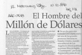 El hombre del millón de dólares  [artículo] Denise Baden.