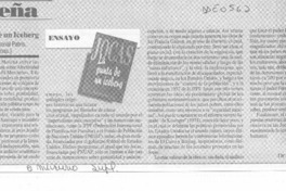 Jocas, la punta de un iceberg  [artículo] Fernando Orrego Vicuña.