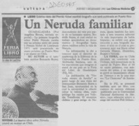 Un Neruda familiar  [artículo].