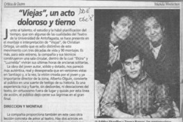 "Viejas", un acto doloroso y tierno  [artículo].