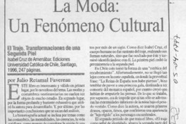 La moda, un fenómeno cultural