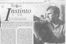 Instinto vs civilización  [artículo] / Carolina Andonie D.