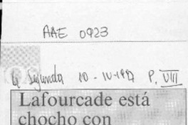 Lafourcade está chocho con "Palomita blanca"  [artículo].