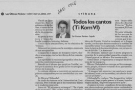 Todos los cantos (Ti Kom VL)