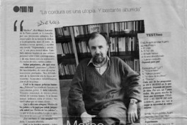 Marco Antonio de la Parra  [artículo] Mónica Rojas R.