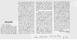 Ortografía