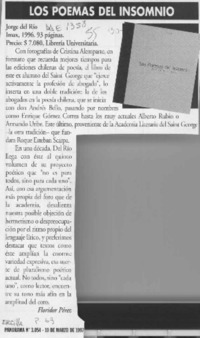 Los poemas del insomnio
