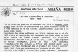 Castro, castreños y chilotes  [artículo] Esteban Barruel.