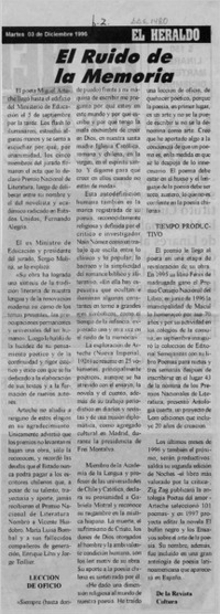 El Ruido de la memoria