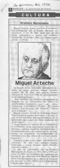 Miguel Arteche  [artículo].