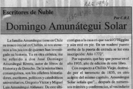 Domingo Amunátegui Solar