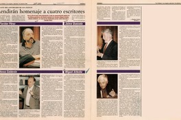 Arteche y Hahn en la Feria del Libro