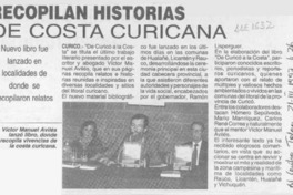Recopilan historias de costa curicana  [artículo].