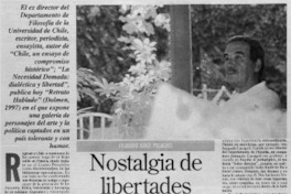 Nostalgia de libertades