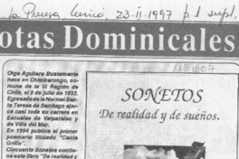 Sonetos  [artículo].