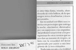 Solo amargo para flauta dulce  [artículo] Eugenio García-Díaz.