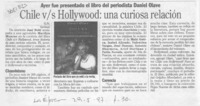 Chile vs Hollywood, una curiosa relación  [artículo] / G. N.