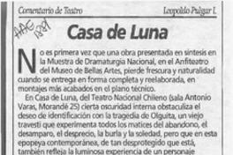 Casa de luna  [artículo] Leopoldo Pulgar I.