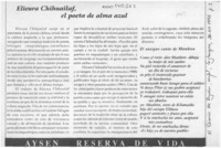 Elicura Chihuailaf, el poeta de alma azul  [artículo].