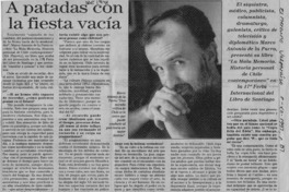 A patadas con la fiesta vacía  [artículo] J. M. I.