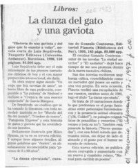La Danza del gato y una gaviota  [artículo].