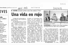 Una Vida en rojo  [artículo].