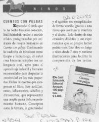 Cuentos con pulgas  [artículo].