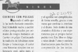 Cuentos con pulgas  [artículo].