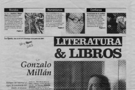 Gonzalo Millán  [artículo] Gonzalo Rojas.