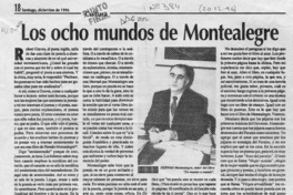 Los ocho mundos de Montealegre  [artículo] Miguel Arteche.