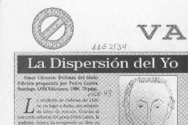 La dispersión del yo