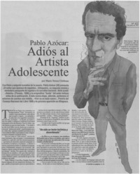 Pablo Azócar, adiós al artista adolescente