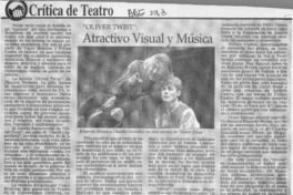 "Oliver Twist", atractivo visual y música  [artículo] Carola Oyarzún L.