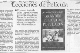Lecciones de película  [artículo].