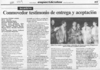 Conmovedor testimonio de entrega y aceptación