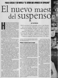 El nuevo maestro del suspenso
