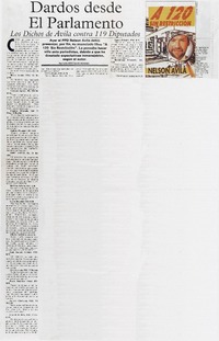 Dardos desde el parlamento