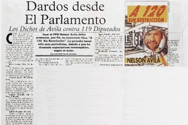 Dardos desde el parlamento