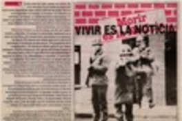 Vivir es la noticia
