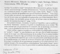 Nietzsche, la verdad es mujer  [artículo] Marcos García de la Huerta.